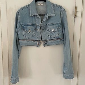 COTTON CITIZEN cropped denim jacket